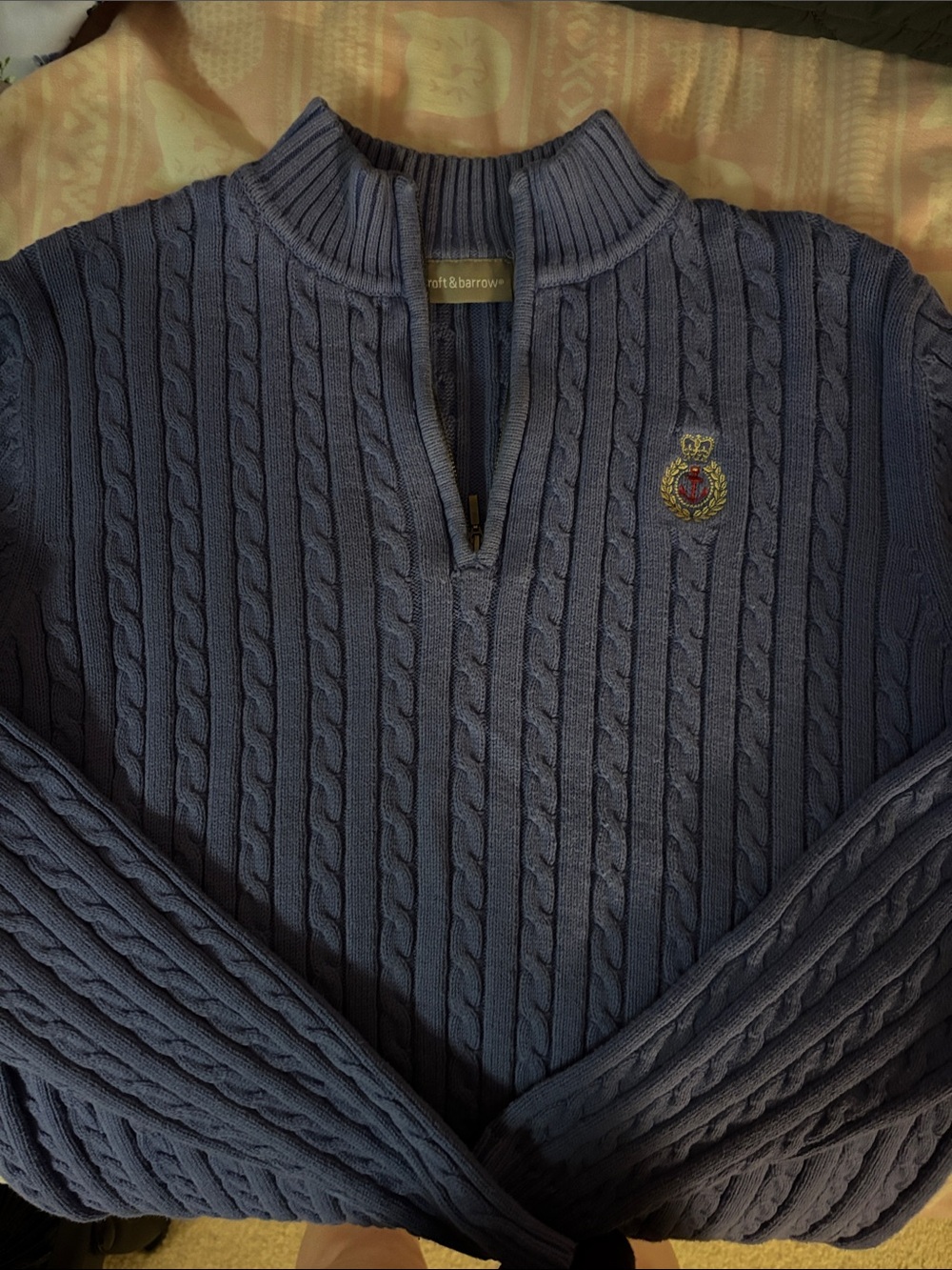 Croft and barrow purple sweater